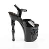 Pleaser - RAPTURE809 Sandaal met enkelband, Paaldans schoenen - Zwart Product image